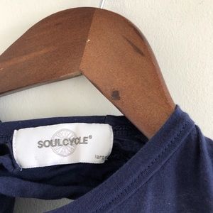 soulcycle Tops - SoulCycle Braided Back Navy Blue Tank Top Large soulcycle Tops - SoulCycle Braided Back Navy Blue Tank Top Large